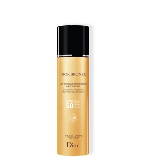 dior bronze lait en brume protecteur hâle sublime|Dior Bronze Lait en brume protecteur hâle sublime spf 50.